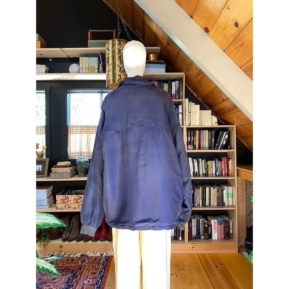 Silk Bomber Jacket Vintage